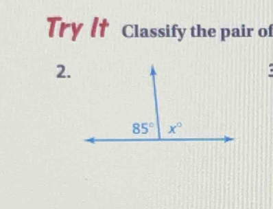 Try I† Classify the pair of
2.