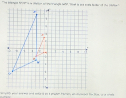 The triangle NOP