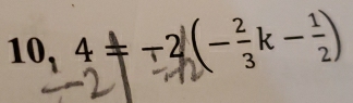 10, 4±3 (-k½)