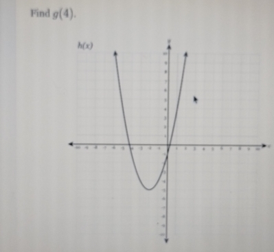 Find g(4).