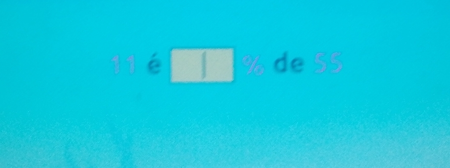 11 é □ % de $$