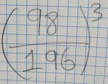 ( (98^1+1^3)/196^1 )