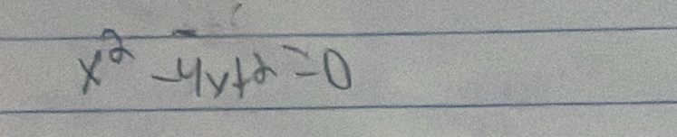 x^2-4y+2=0