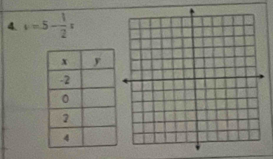 v=5- 1/2 s