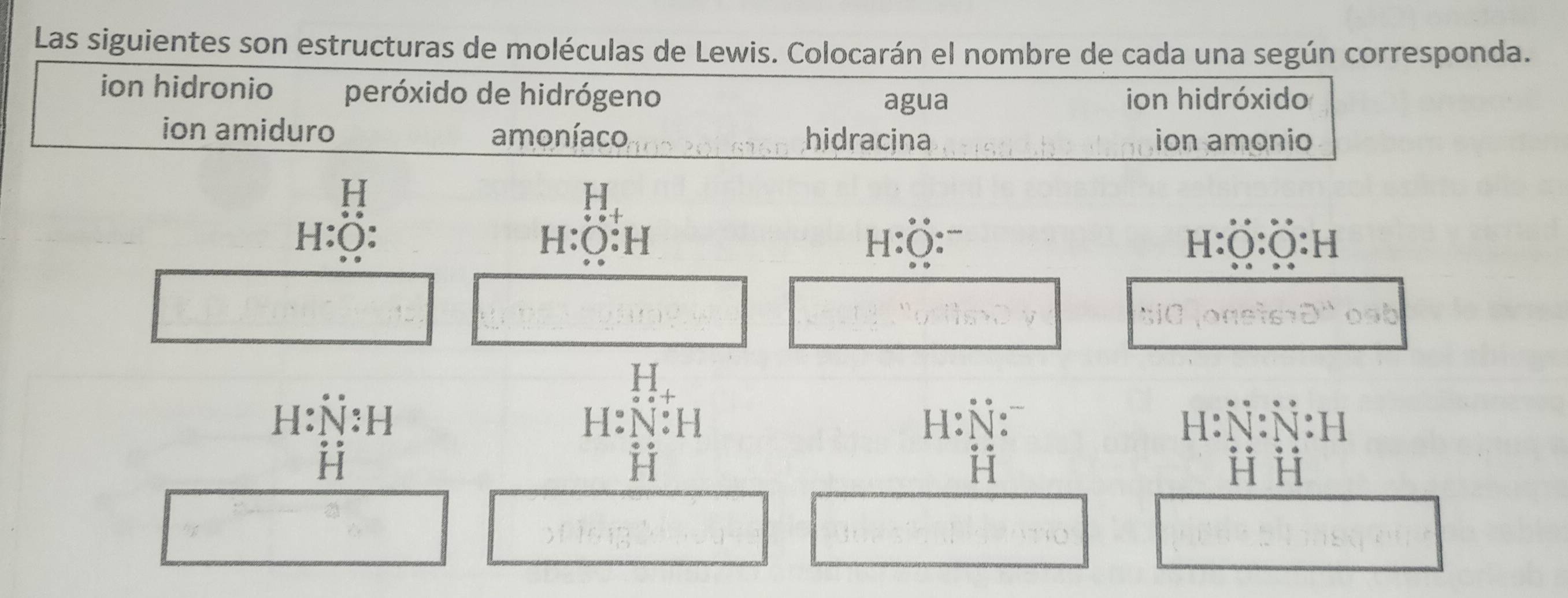 Resuelto:Las siguientes son estructuras de moléculas de Lewis ...
