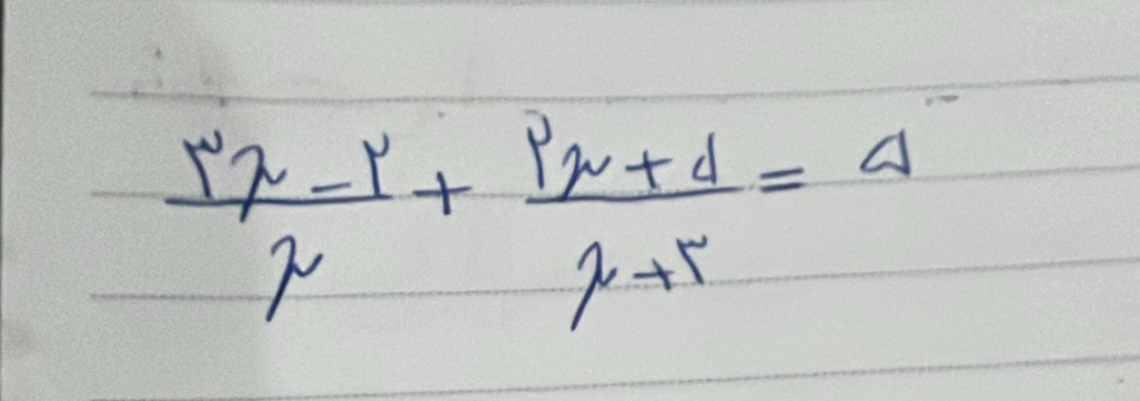  (y^2-r)/r + (pr+d)/r+r =4