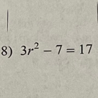 3r^2-7=17