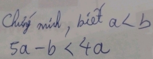 Chig milh, bick a
5a-b<4a</tex>