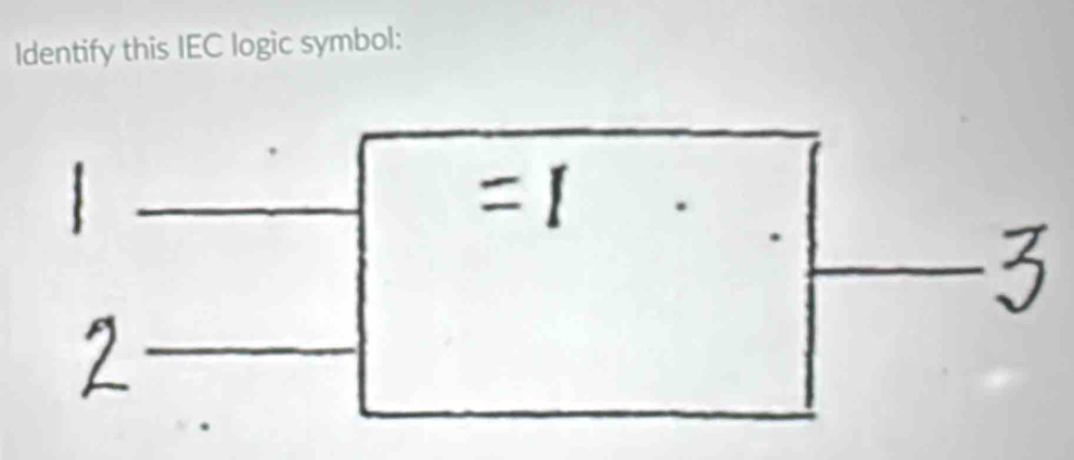 Identify this IEC logic symbol: