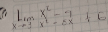 limlimits _xto 3x^2-5x+6