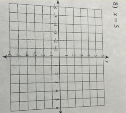 x=5
-6