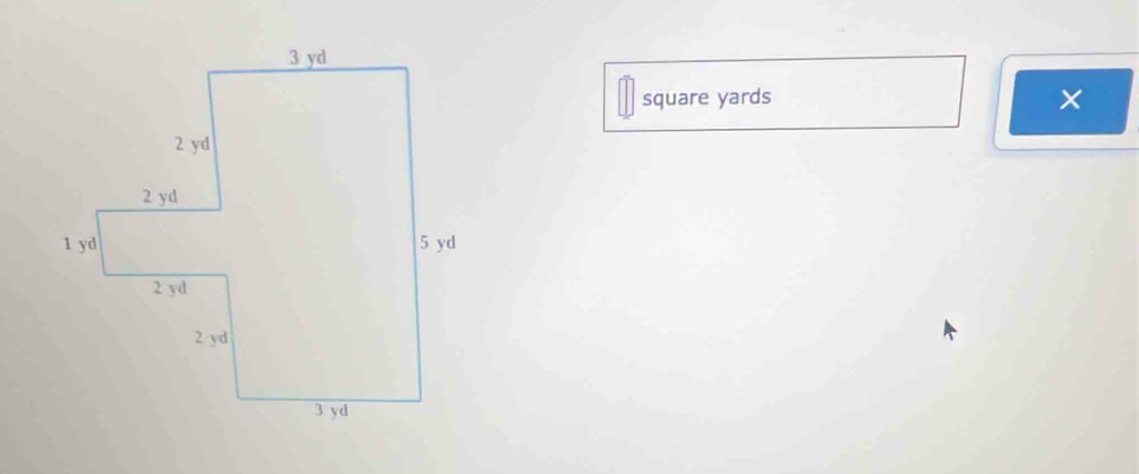 square yards ×