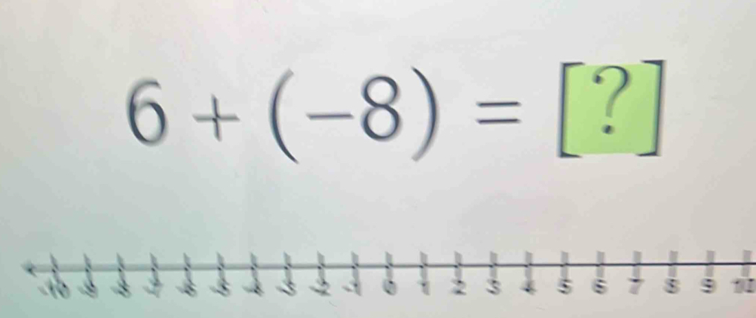 6+(-8)=[?]