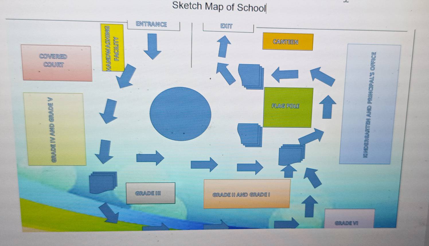 Sketch Map of School|