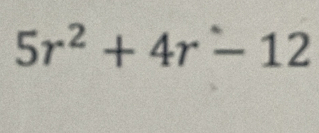 5r^2+4r-12