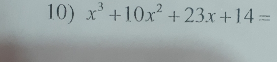 x^3+10x^2+23x+14=