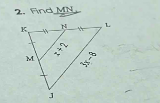 Find MN.