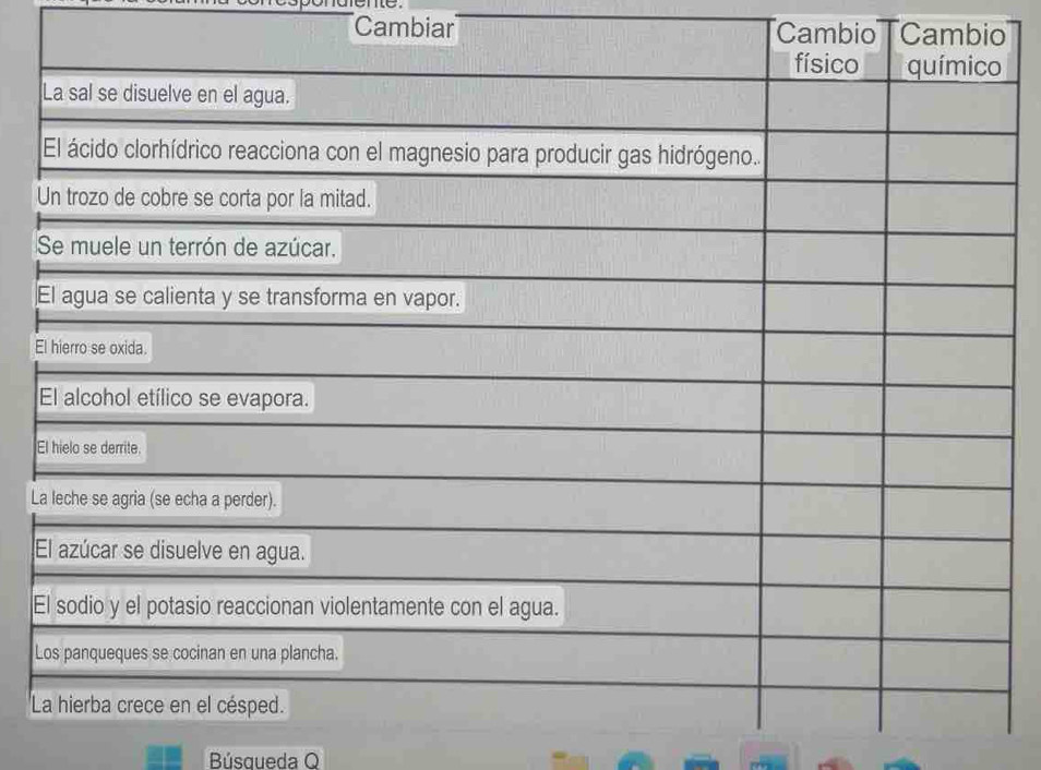 Cambiar Cambio Cambio 
E 
E 
L 
E 
L 
L 
Búsqueda Q