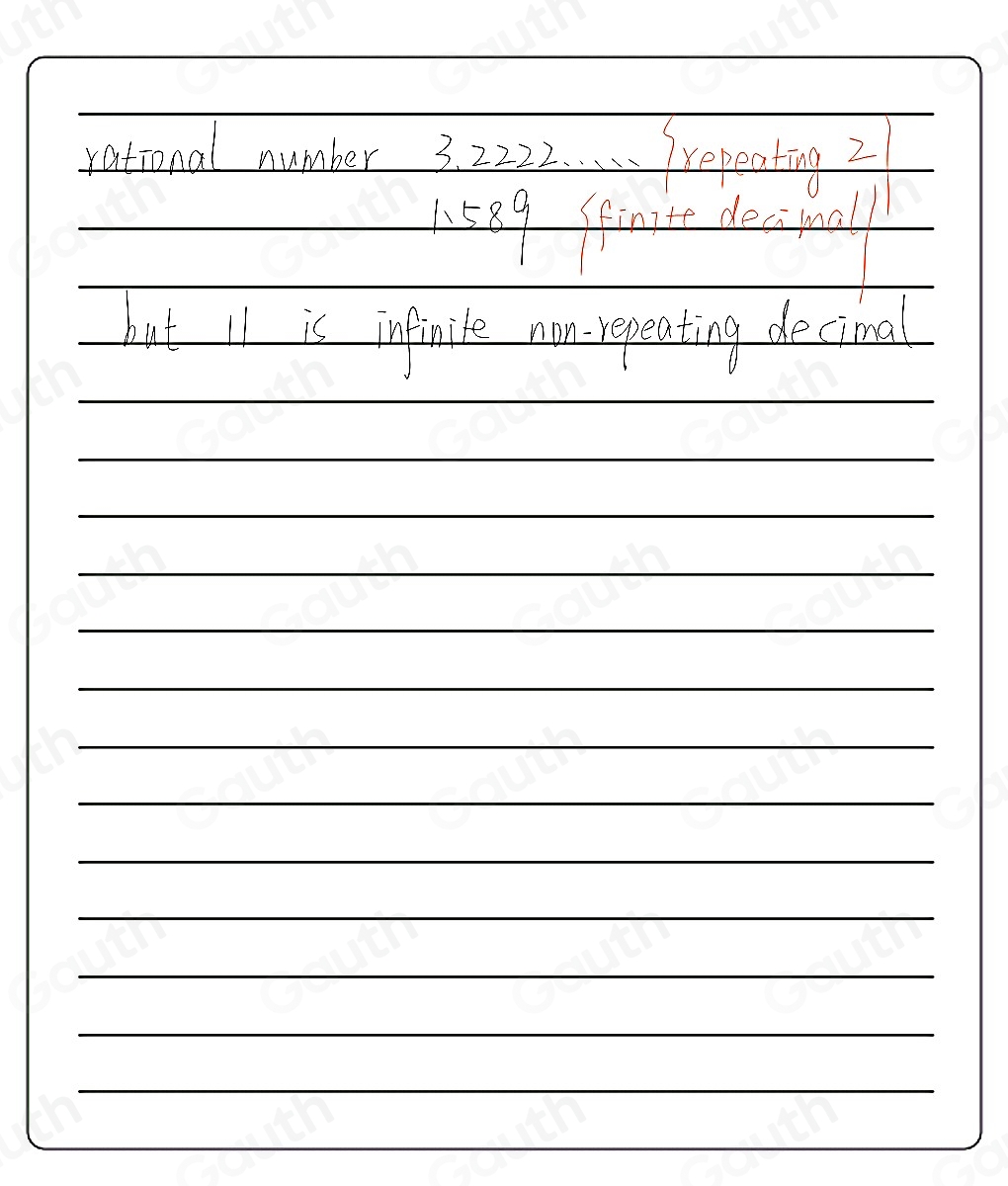 Solved: Which numbers are rational? I. 3.222222... II. 0. ...
