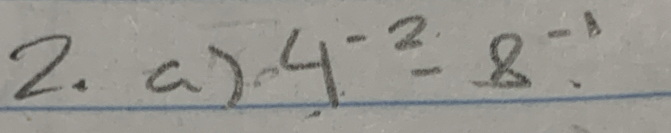 4^(-2)-8^(-1)