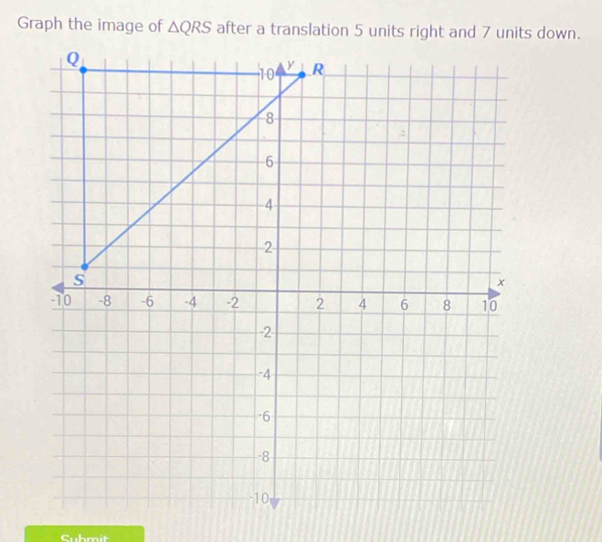 Graph the image of
Submit