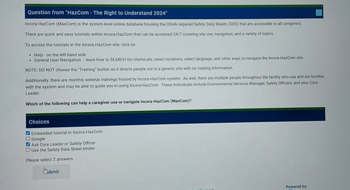 Solved: Question from 