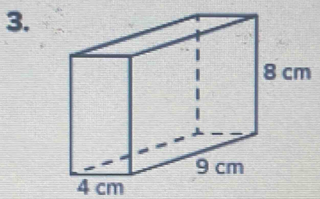 8 cm
9 cm
4 cm