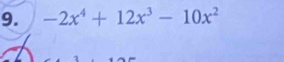 -2x^4+12x^3-10x^2