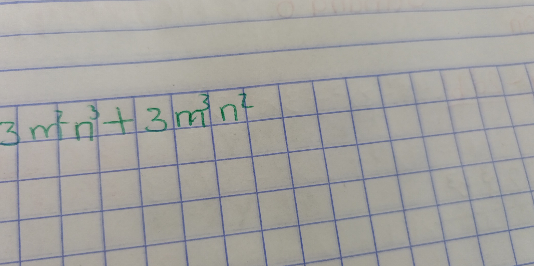 3m^2n^3+3m^3n^2