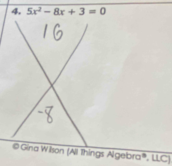 5x^2-8x+3=0
, LLC