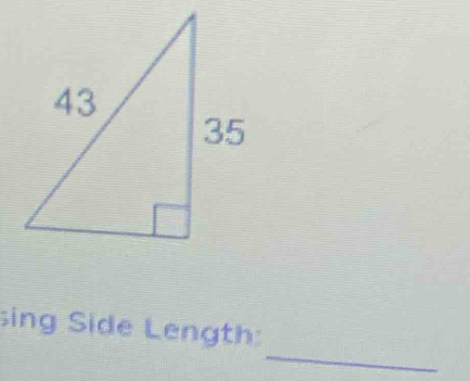 sing Side Length: