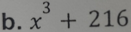 x^3+216