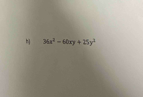 36x^2-60xy+25y^2