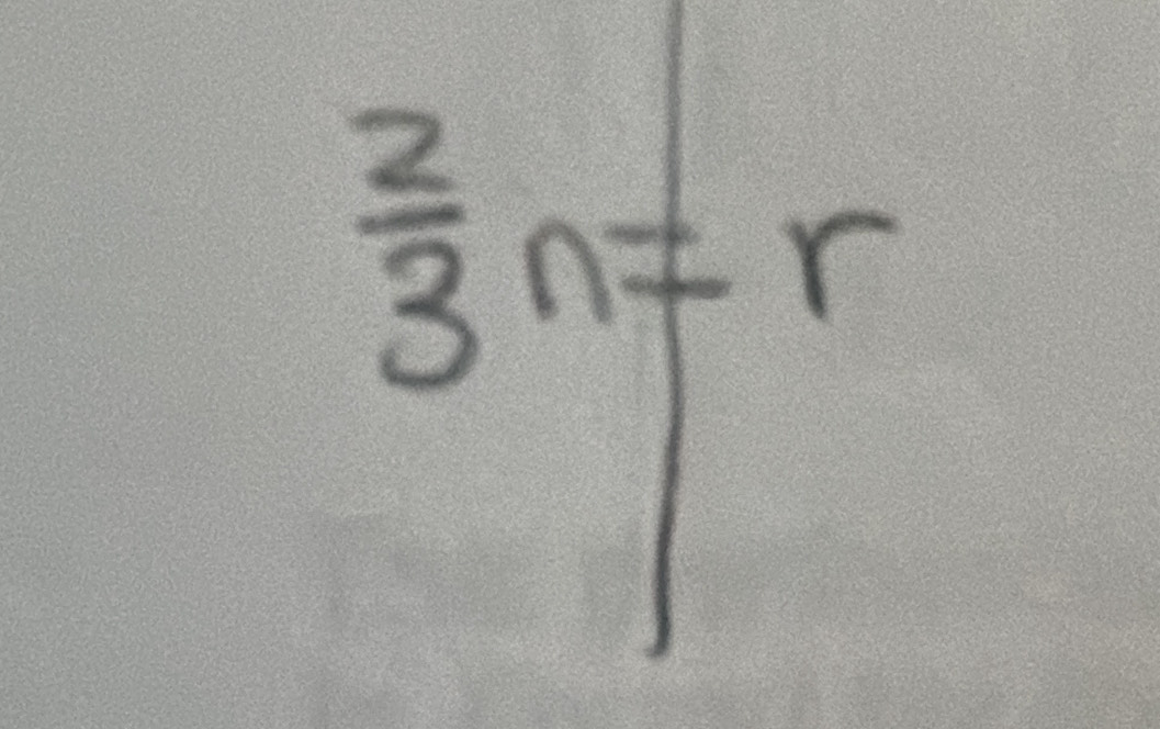  2/3 n=r