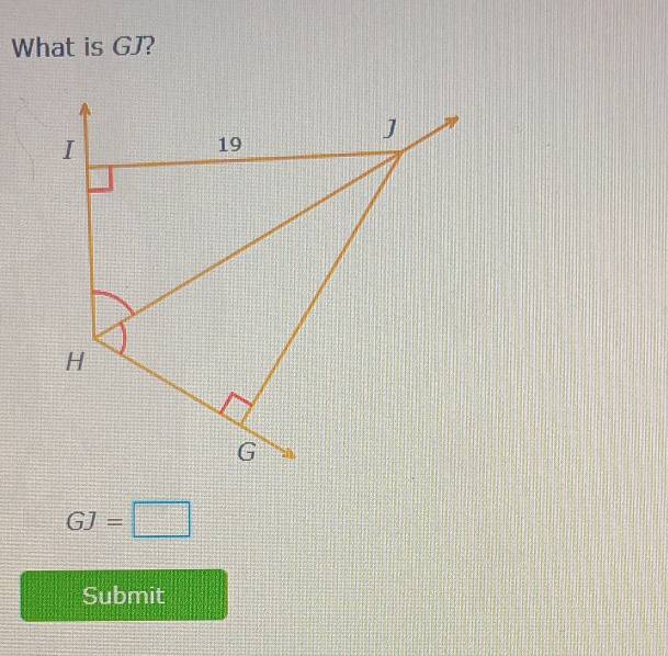 What is GJ?
GJ=□
Submit