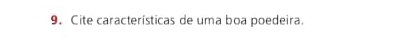 Cite características de uma boa poedeira.