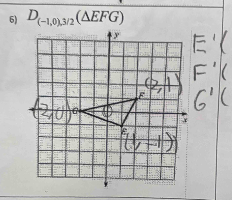 D_(-1,0),3/2(△ EFG)