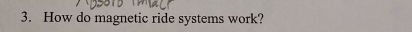 How do magnetic ride systems work?