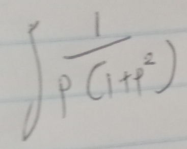 ∈t  1/p(1+p^2) 