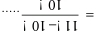  i01/i01-i1! =