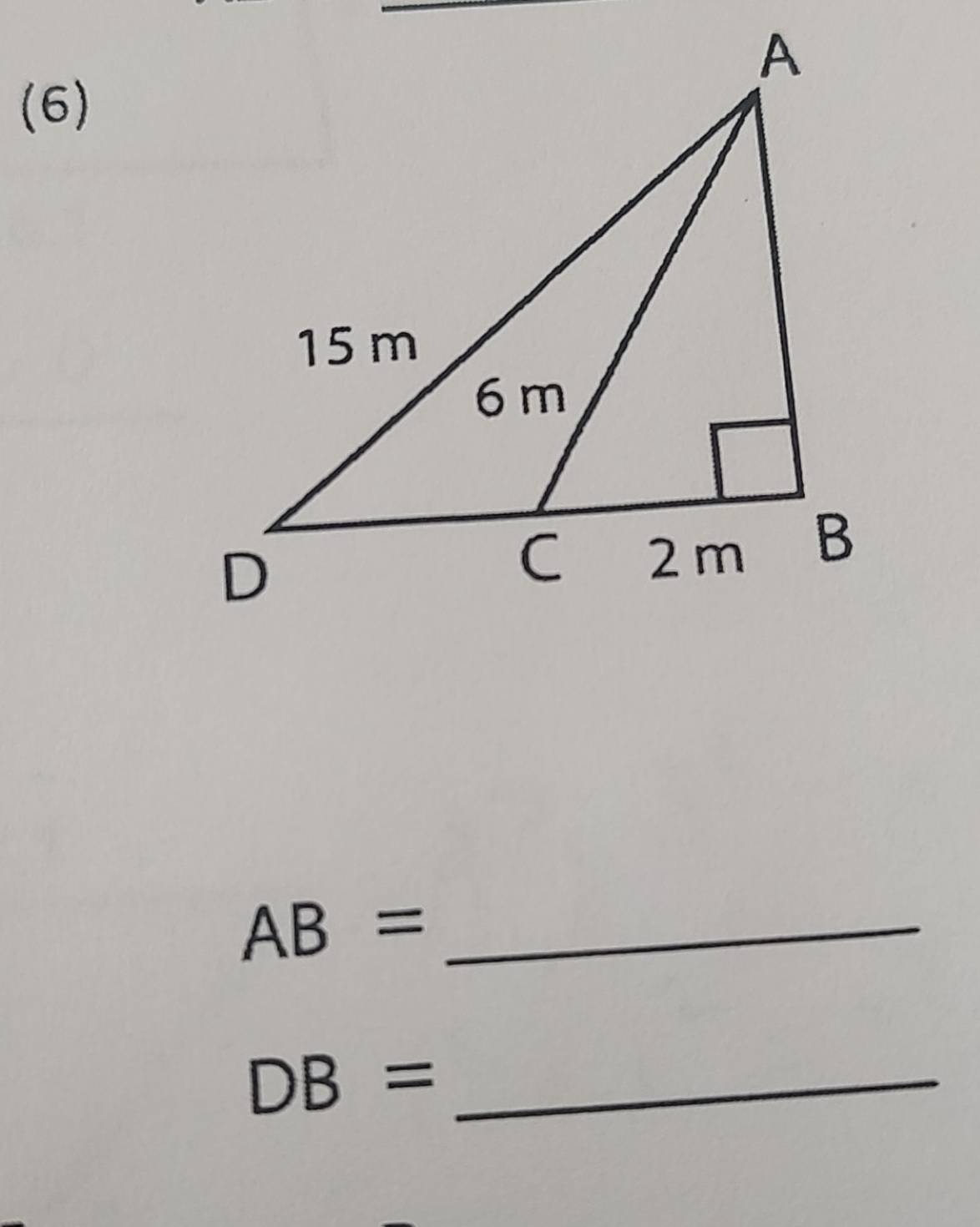 (6) 
_ AB=
_ DB=