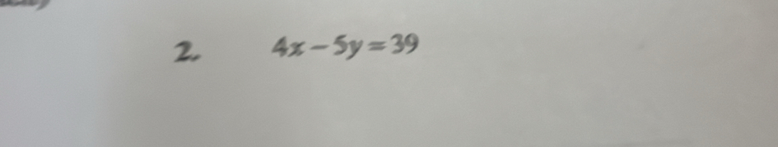 4x-5y=39