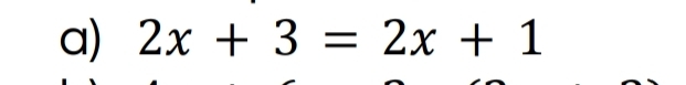 2x+3=2x+1