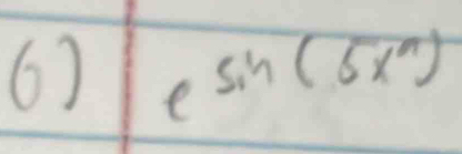 e
sin (5x^n)