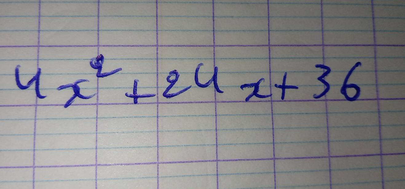 4x^2+24x+36