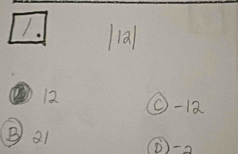 12)
12
c -12
B 21