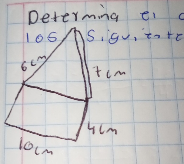 Determing ei a
in+e