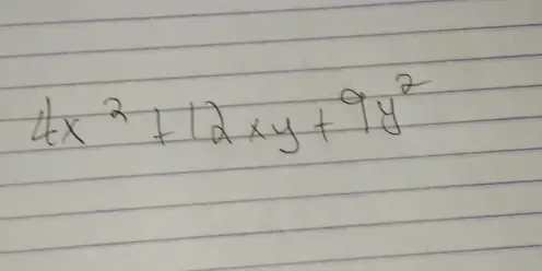 4x^2+12xy+9y^2