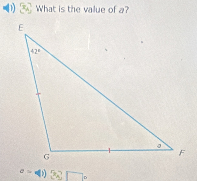 What is the value of a?
a= phi ))