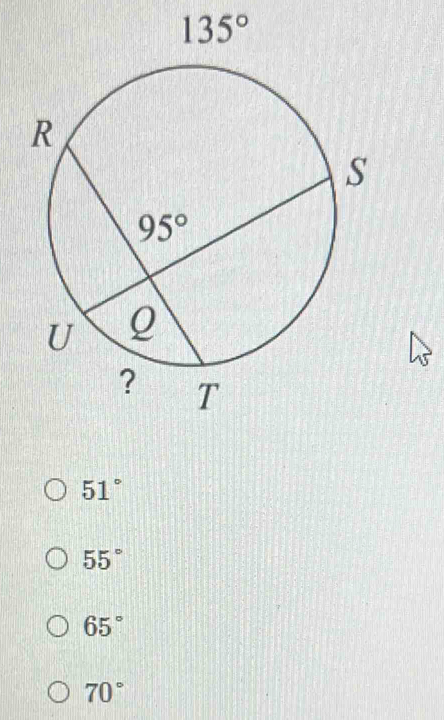 51°
55°
65°
70°